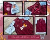 เสื้อฟุตบอลทีม แอสตันวิลล่า ชุดเหย้า ปี2023/2024 เกรดแฟนบอล ASTON VILLA HOME (AAA) 2023/2024