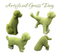 น้องหมาหญ้าเทียม พร้อมส่ง ?? (Artificial Grass Dog) แต่งบ้าน ตกแต่งสวน สไตล์ยุโรป จัดสวน หญ้าเทียม ดูแลง่าย