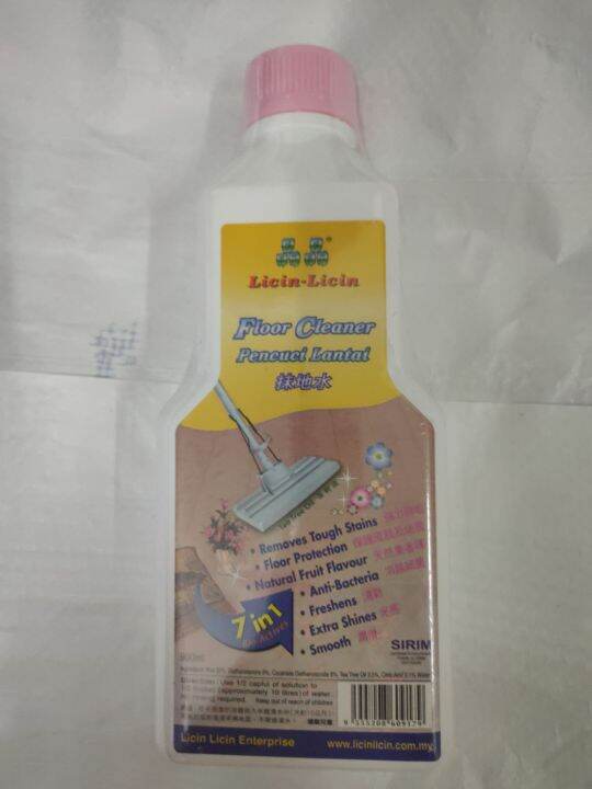 licin licin floor cleaner 晶晶 900ml | Lazada