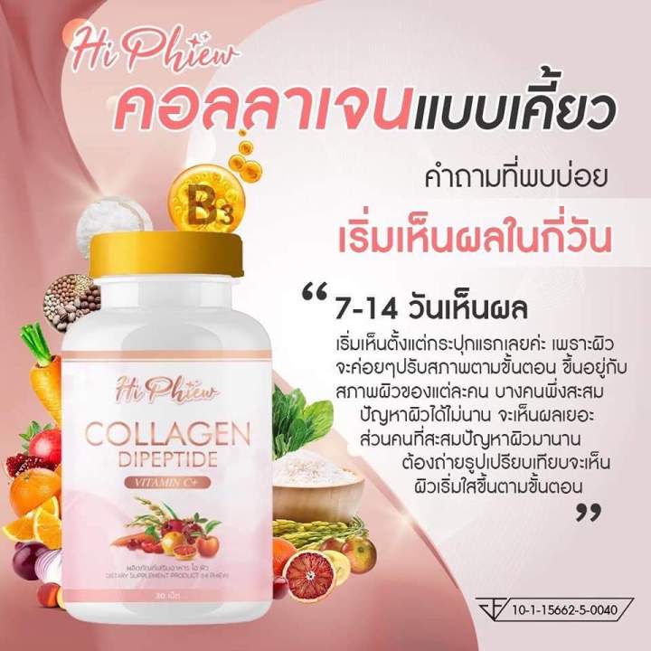 hi-phiew-collagen-ไฮพิวคอลลาเจน-คอลลาเจนแบบเคี้ยว-คอลลาเจนลดสิว-ผิวใส-ช่วยบำรุงกระดูกและข้อ