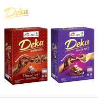 DEKA เวเฟอร์สอดไส้ครีมช็อคโกแลต และรสสอดไส้ครีมช็อคโกแลตผสมถั่ว (24ชิ้น)