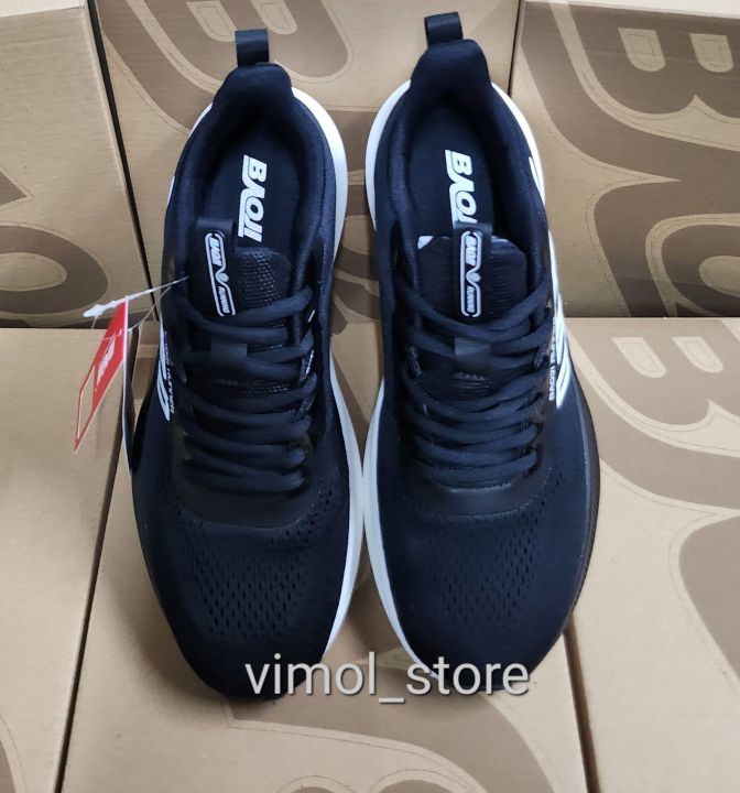 baoji-running-shoe-รองเท้าผ้าใบบาโอจิ-รองเท้าผ้าใบสีดำ-รองเท้าbaoji-รองเท้ากีฬา