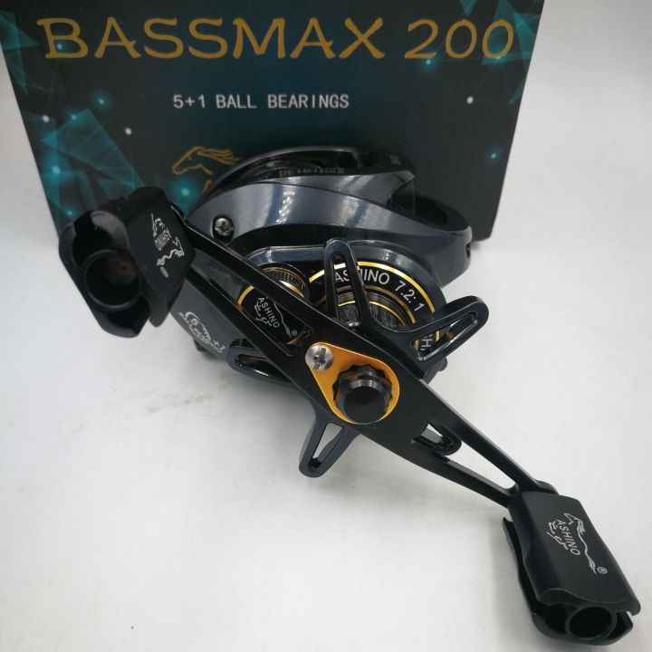รอกอาชิโน่-บาสแมกซ์-200-asuno-bassmax-200-รอกแกร่งและแต่งพร้อม
