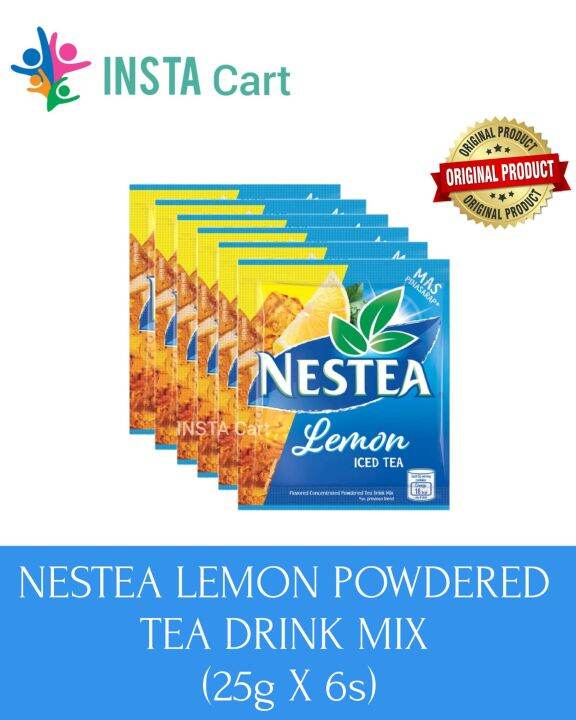 Nestea Lemon Litro Powdered Tea Drink Mix 25g X 6s Sachet Lazada Ph