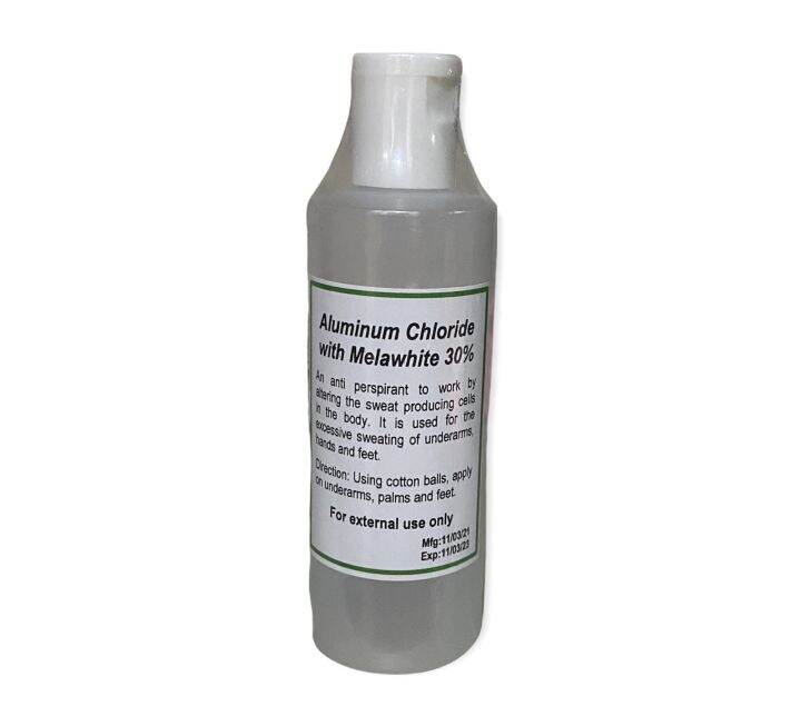 Aluminum chloride with melawhite 30 120ml Lazada PH