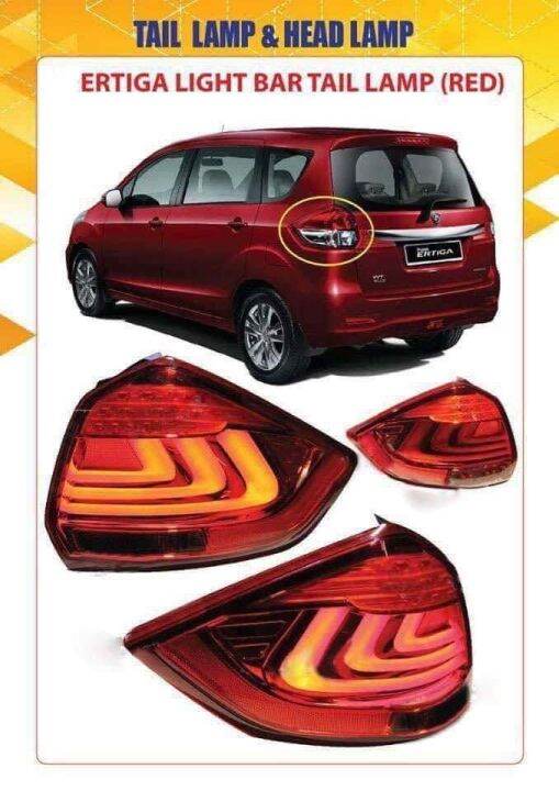 Suzuki Ertiga Modified Tail Lamp Lazada.co.th