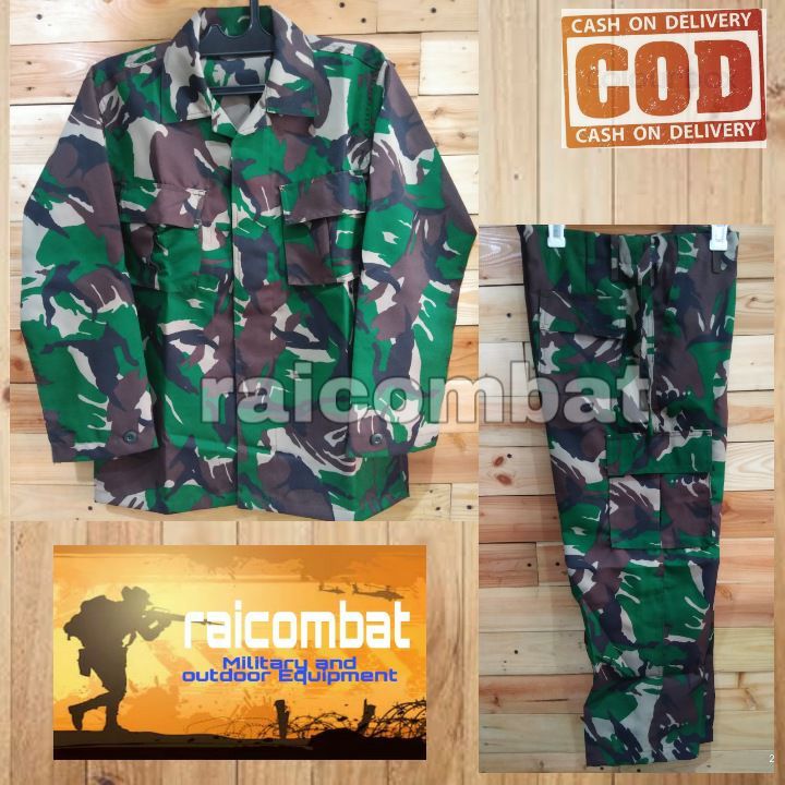 Baju Pdl Tni Velbed Lazada Indonesia 