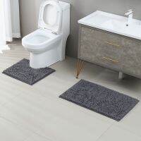 Warm   Two piece bathroom mat  พรม2 ชิ้น พรมชุดห้องน้ำ พรมปูพื้นหลากหลายสีสัน ชิ้นที่หนื่ง พรมใช้ปูหน้ากระจกในห้องน้ำเพื่อความสะอาดกันลื่น  ชิ้นที่สองพรมที่รองตีนชักโครก พรมนุ่ม พรมชุดห้องน้ำ