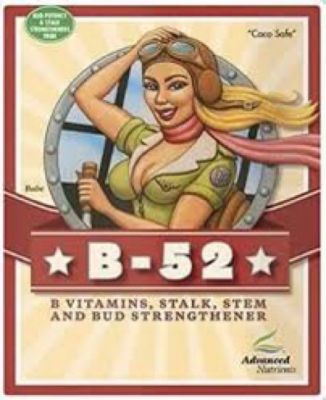 B-52 ปุ๋ยAdvanced Nutrients ดูดซึมสารอาหารดีขึ้น รวมวิตามินB ช่วยให้สุขภาพต้นไม้แข็งแรงขึ้น ขนาด60ml/120ml/ปุ๋ยUSA