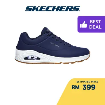 Skechers Men DC Collection SKECHERS Street Uno Shoes - 802012-WHT