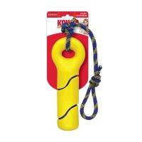 Kong Squeeze Tennis Buoy with Rope ของเล่นสัตว์เลี้ยง