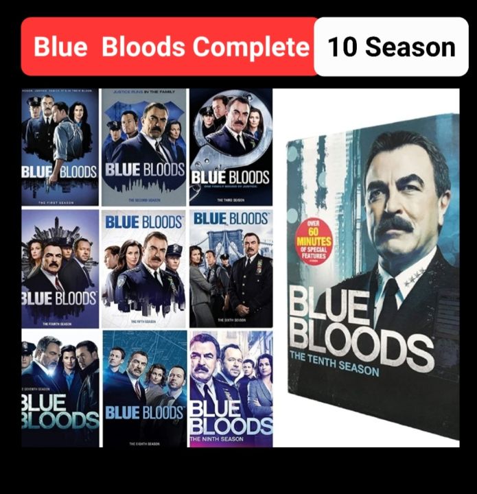 [DVD] สายเลือดผู้พิทักษ์ ครบ 10 ซีซั่น Blue Bloods All-10 Season #ซีรีส์ฝรั่ง - แอคชั่น ดราม่า (เสียงอังกฤษ/ซับไทย)