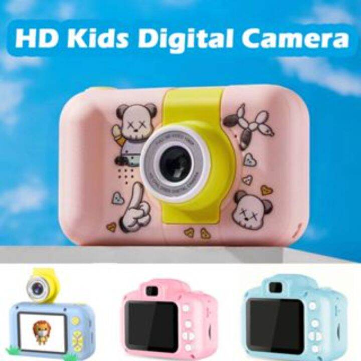 【Free Gift】 Camera Kids Digital Mini Camera Toy for Kids Kamera HD