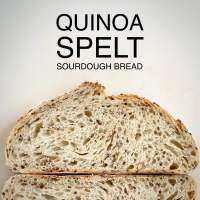 Quinoa Spelt Sourdough ขนมปังซาวโดวจ์ควินัว สเปลท์