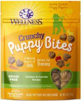 ขนมสุนัข Wellness Crunchy Puppy Bites สูตร Chicken &amp; Carrots ขนาด 170 g