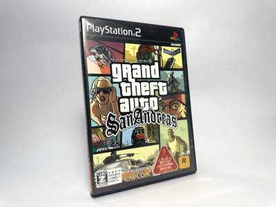 แผ่นแท้ Play Station 2 (japan)(ps2) GTA Grand Theft Auto: San Andreas