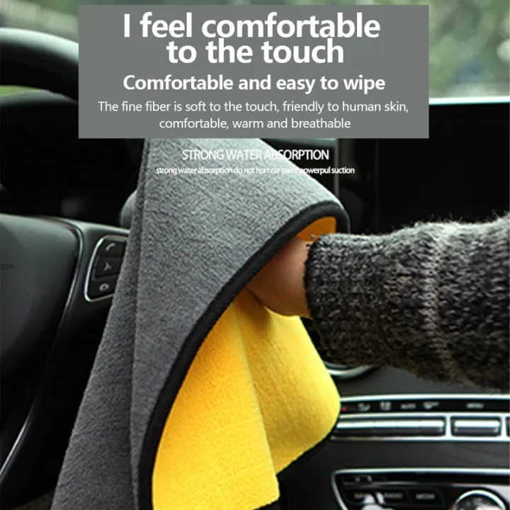Super Absorbent Car Wash Cloth Microfiber Towel Cleaning Drying Cloths Rag Detailing Car Towel