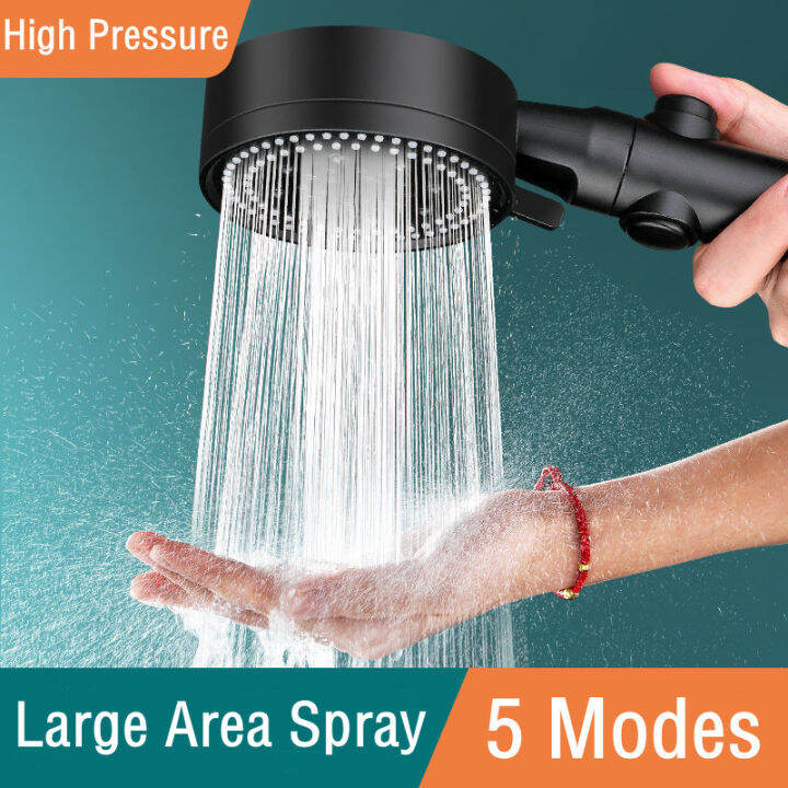 Shower Head Bath Showerhead Set Supercharge Bidet Spray High Pressure 5