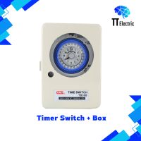 Timer Switch + Box รุ่น TB-38B (100-250V/AC)