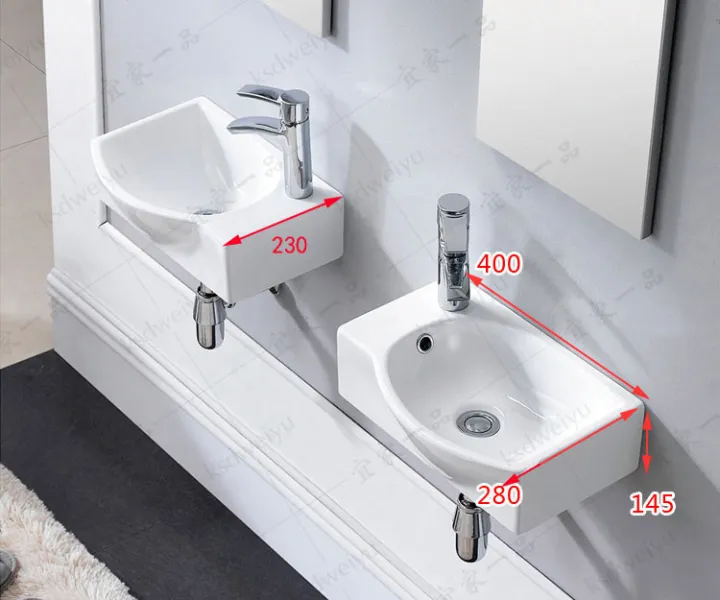 WallMounted Small Wash Basin Mini Wash Basin Ceramic Children's Wash