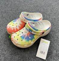 CROCS ⚠️☑️ CLASSIC PLATFORM CLOG สีColorful ??สีนี้ฮิตฮอตมากก‼️ลดราคา SALE‼️พร้อมส่ง40คู่W6-9*** ??‍♀️? ?**?☑️