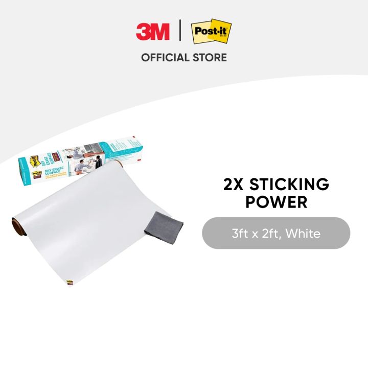 Post It Super Sticky Dry Erase Surface 3 ft x 2 ft Lazada PH