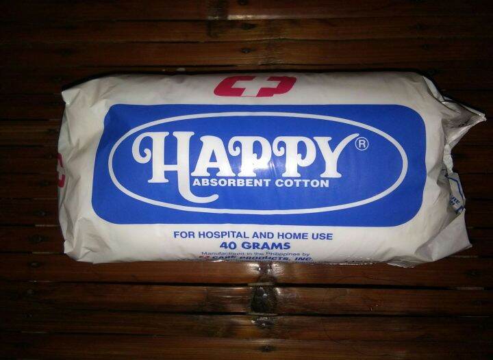 Happy Absorbent Cotton Roll 40g | Lazada PH