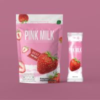 Pink Milk Nine นมชมพู Pink Milk ราคา 1 ห่อ/25 ซอง