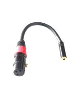 1Piece 3.5mm to XLR Adapter - 0.2m TRS 3.5mm Stereo  Female to XLR Female, Audio Connector Cables