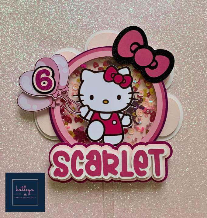 Hello Kitty 3d Cake Topper/ Shaker Topper | Lazada PH