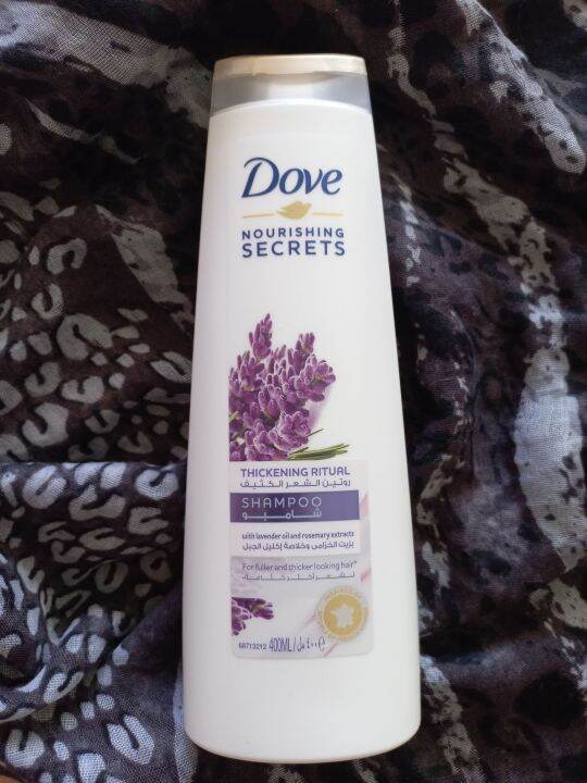 Dove Shampoo 400ml(Thickening Ritual)imported from UAE 🇦🇪Expiry date
