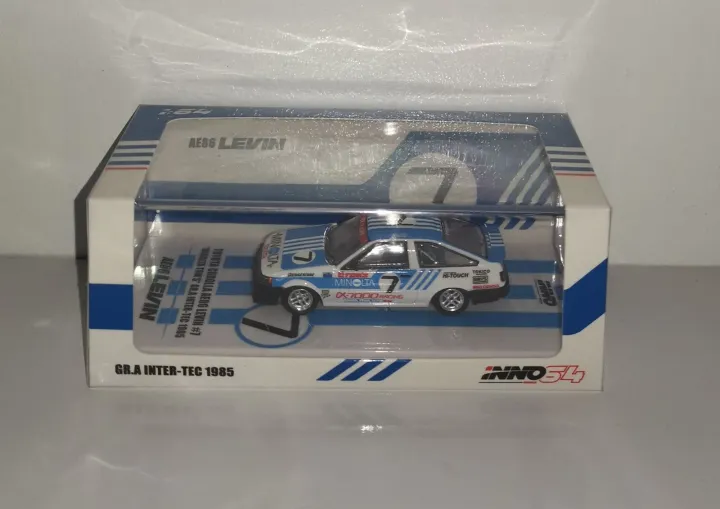 1:64 Inno64 Toyota Corolla Ae86 Levin Minolta #7 