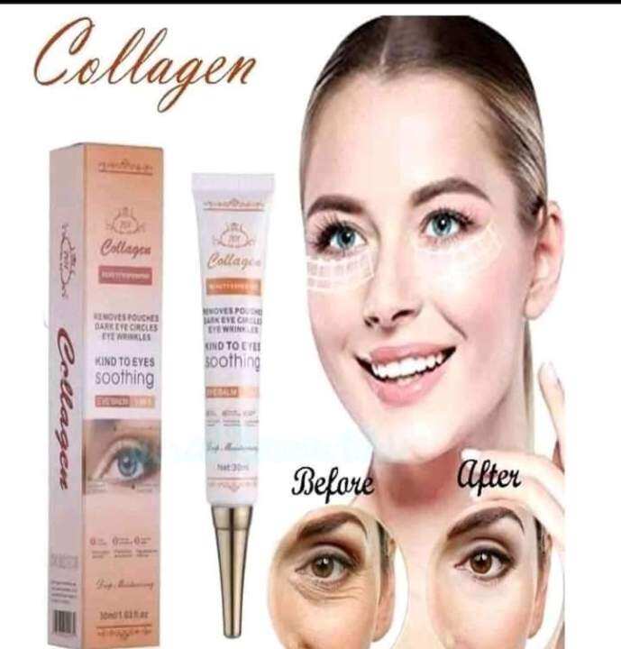 COLLAGEN KIND TO EYE SMOOTHING EYE BALM 3 IN 1 | Lazada