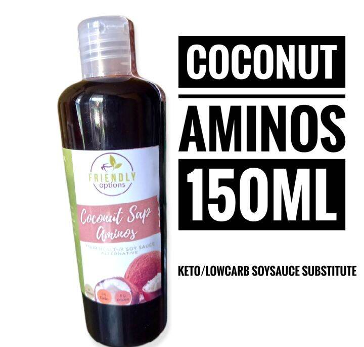 Coco Aminos Soy sauce substitute keto/lowcarb 150ml Lazada PH