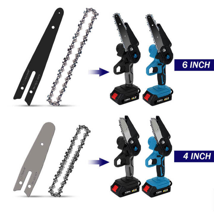 Upgrade 8 Inch Brushless Chain Saw Brushless motor Cordless Mini