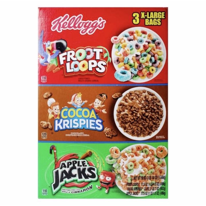 Kelloggs Tri Fun Cereals Assorted Pack Lazada Ph 5798