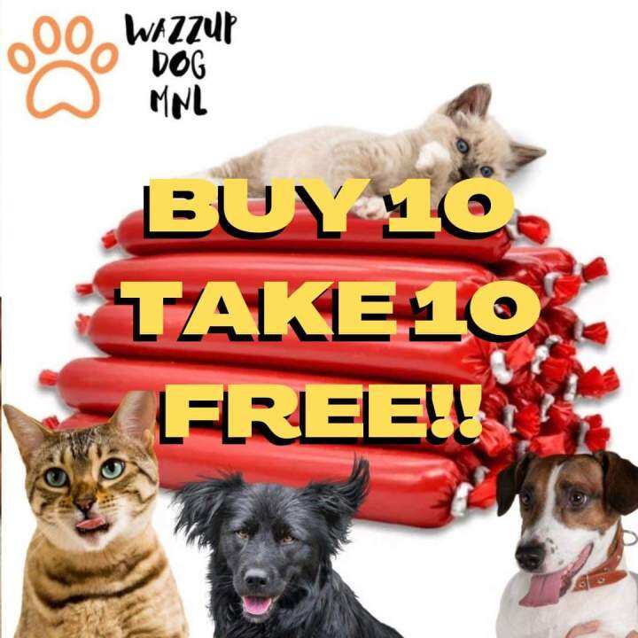 Pet Sausage Dog Cat Treats Snacks Lazada PH