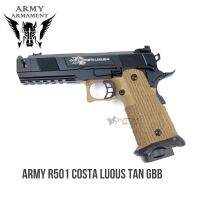 ARMY R501 COSTA LUOUS TAN GBB แถมอุปกรณ์พร้อมเล่นครบชุด