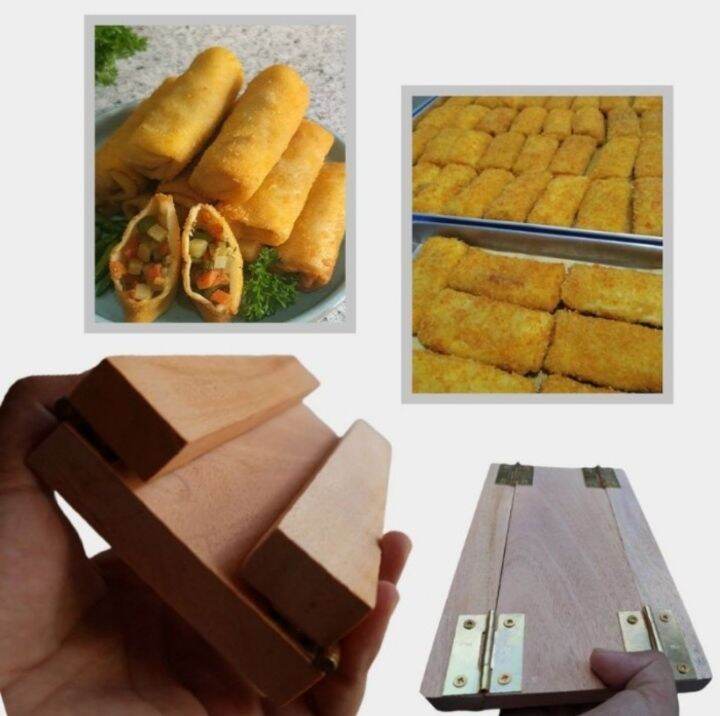 PAPAN PENCETAK RISOL / CETAKAN RISOLES / ALAT CETAK RISOLES KAYU MURAH ...