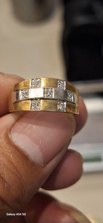 แหวนทอง18kฝังเพชร7เม็ด-สร้อยข้อมือ21k-สร้อยคอ18k