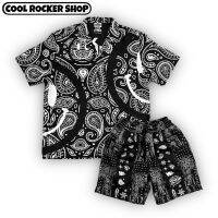 Cool Rocker : Black Paisley Bandana ชุดเซ็ตลายสีดำยอดฮิต