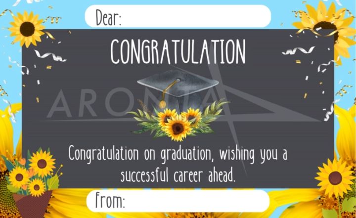 Kartu Ucapan Wisuda - Graduation Card - Kartu Wisuda - Happy Graduation ...