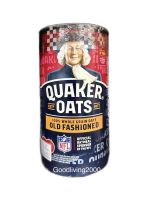 (Free shipping) Quaker Oat Oatmeal Old Fashioned 100% Whole Grain Oat 510 g โอ๊ต โอลด์ แฟชั่น ธัญพืชข้าวโอ๊ตอบกรอบ ตรา เควกเกอร์ 510 กรัม