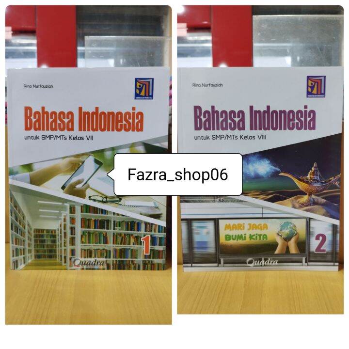 Buku Pelajaran Bahasa Indonesia SMP MTS Kelas 1 7 VII, 2 8 VIII ...