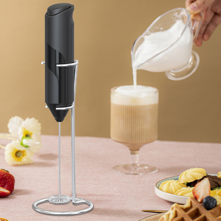 Handheld Electric Milk Blender Battery Power Automatic Milk Frother Milk  Foamer for Egg Coffee - China Milk Frother and Frother price