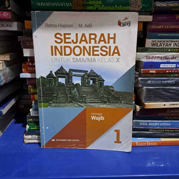 SEJARAH INDONESIA KELAS 1 SMA KELOMPOK WAJIB ERLANGGA | Lazada Indonesia