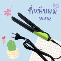 เครื่องหนีบผมตรงขนาดพกพา ที่หนีบผมตรง ปลายผมได้BR 532