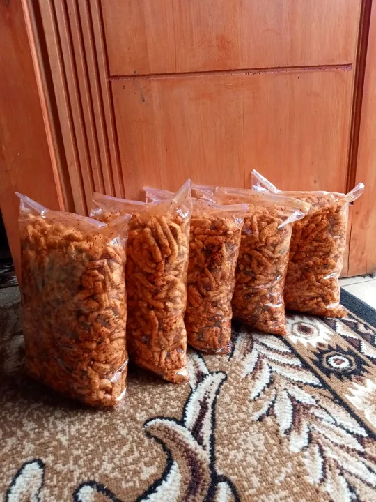 Basreng Pedas Extra Daun Jeruk 5kg Lazada Indonesia