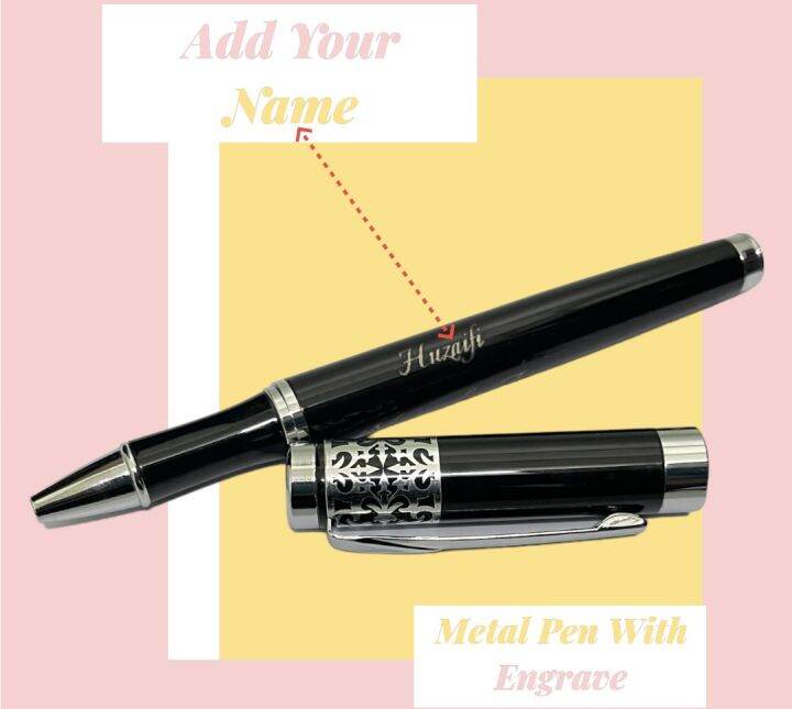 Metal Pen + Engrave Name (Exclusive Gift) Lazada