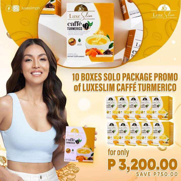 LUXE SLIM Reseller's Package Caffe Turmeric Lazada PH